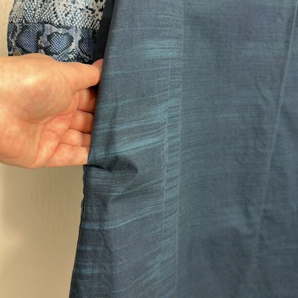 Kobi Halperin Cotton 3/4 Sleeve Patterned Shirt Dress Size S - Picture 5 of 9